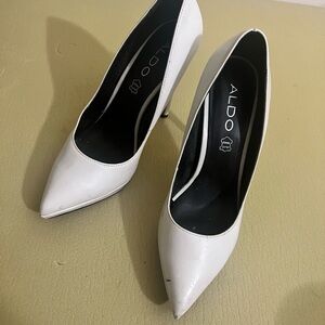 ALDO Women's White Heels